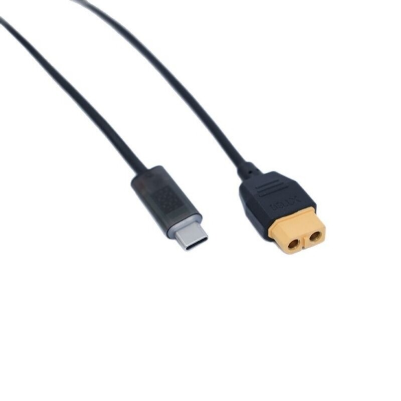 140W USB C to XT60 Power Cord Quick Charging Cable Line for Multirotor Models