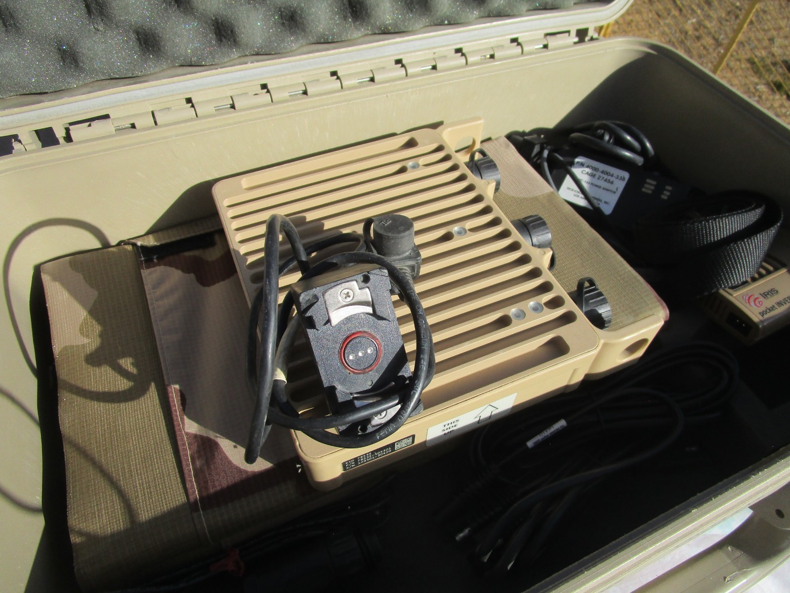 Iris Technology SPACES II Kit USMC Military Portable Solar Energy Field Power