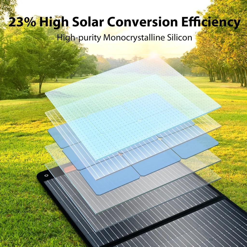 Blackview OSCAL PowerMax 6000W Portable Power Station 3600Wh +2x200W Solar Panel