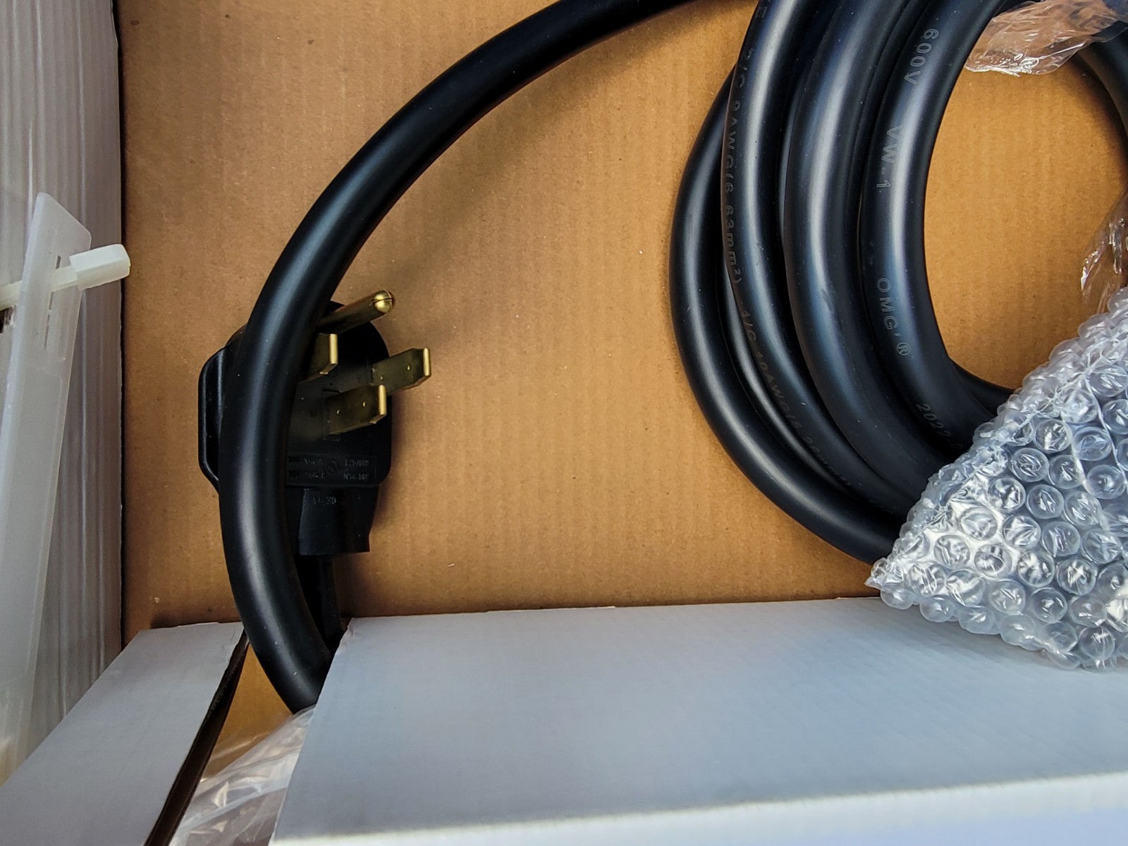 Level 2 EV Charger 12kw 50A 25ft J1772 14-50P/Hardwire WiFi SemaConnect By Blink
