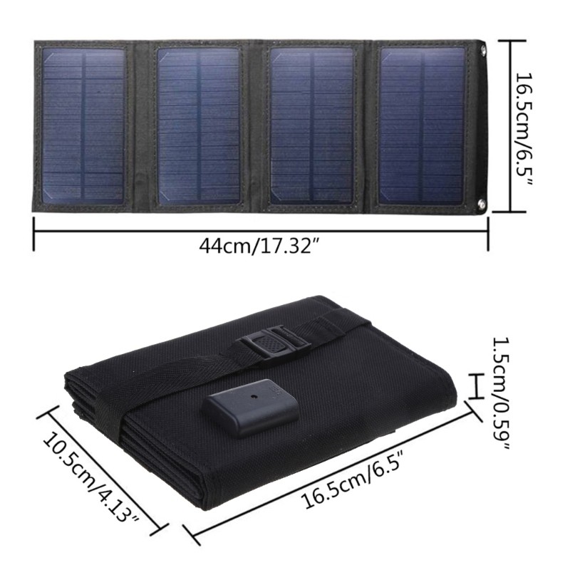 100W Small Waterproof Folding Portable Solar Panel Cells For Smartphone Batt
