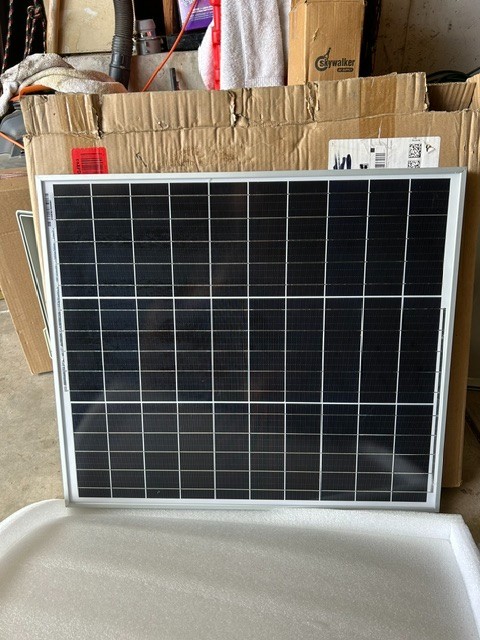 Newpowa 50W Monocrystalline Solar Panel