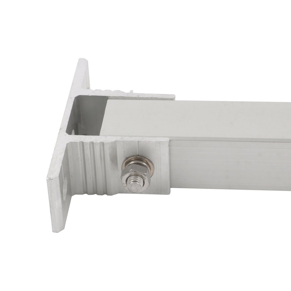 2Pcs Adjustable Solar Mount System Anti-Rust Bracket For Flat Roof Marine Boat