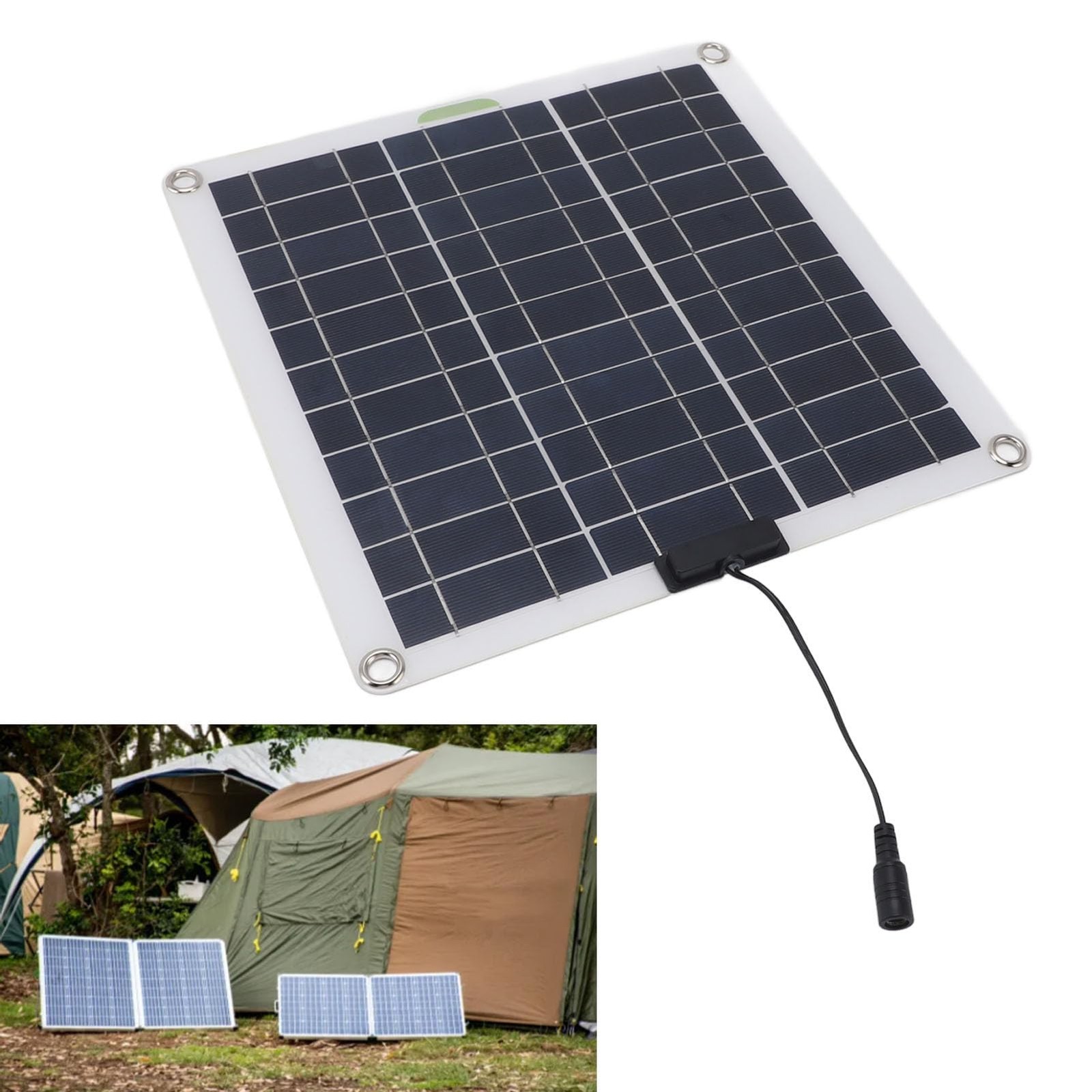 50W 18V Solar Panel Charger for Efficient Power Supply in Outdoor Conditions