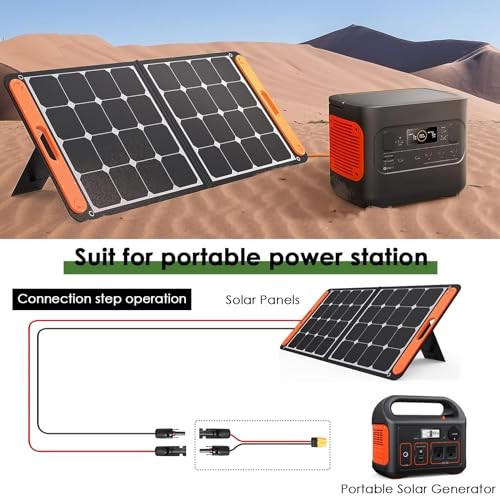 Solar Connector to XT60 Adapter Cable – 10AWG for Solar Panel to Portable 35FT