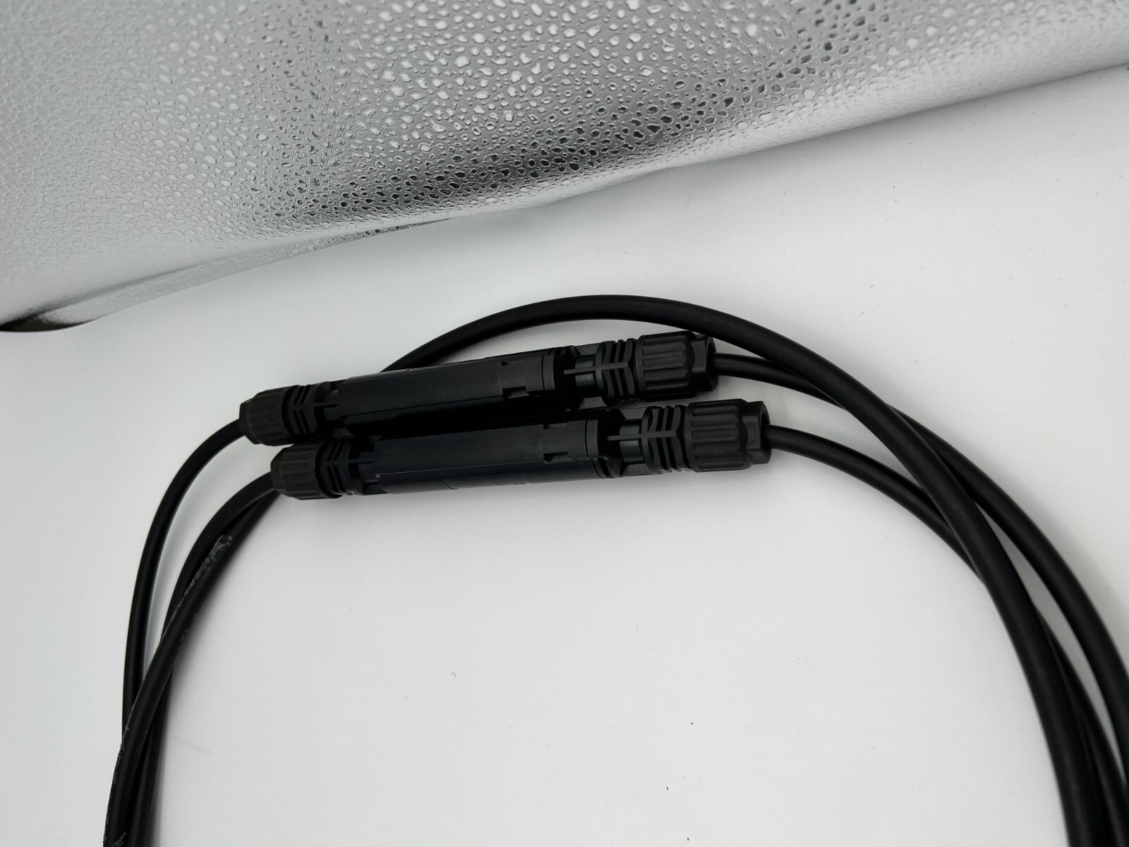 PV Y2-1 MM-F 8AWG on Trunk and 10 AWG on Branches 1500v 20A Black wires