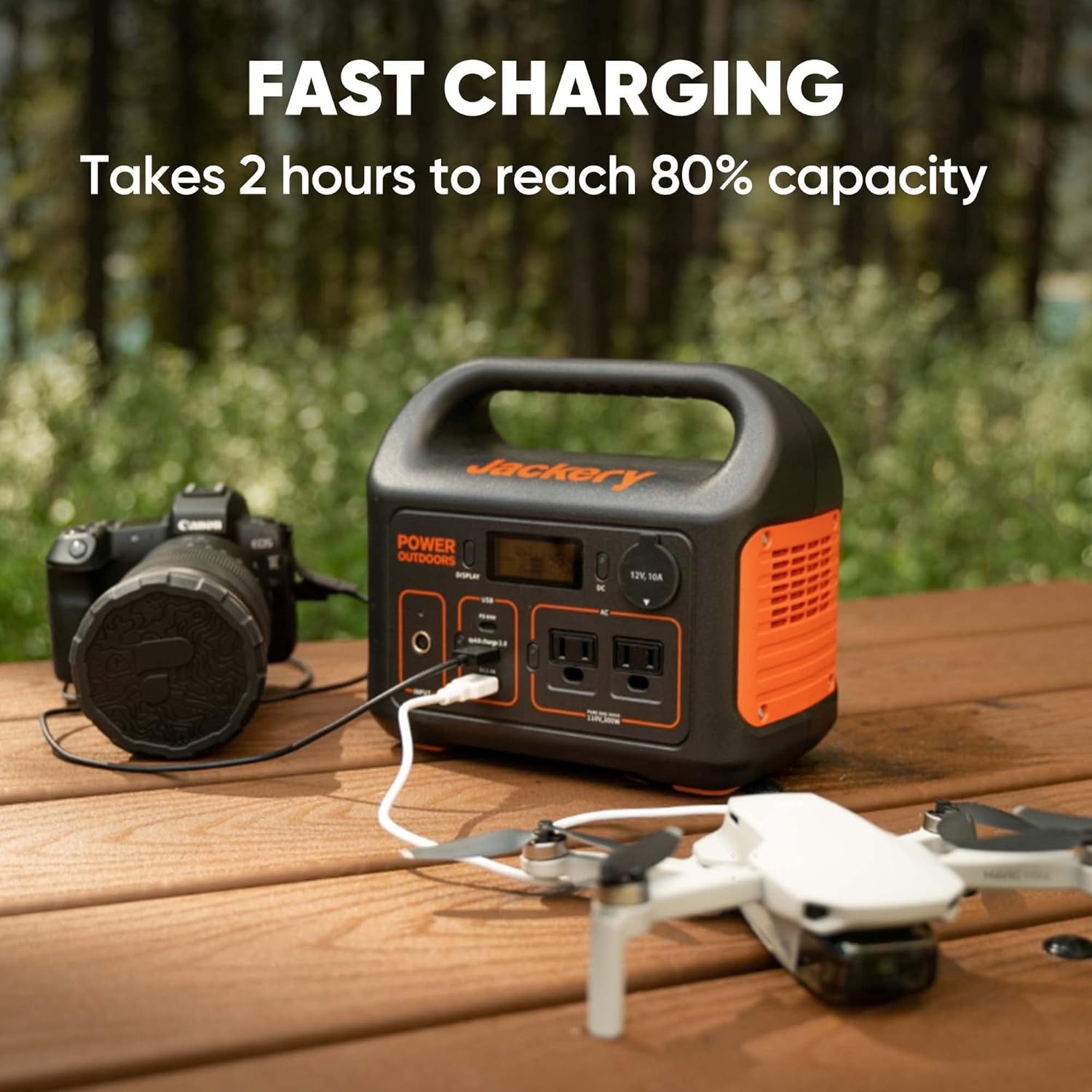 Portable Power Station Explorer 300, 293Wh Backup Lithium Battery, Solar Gene…