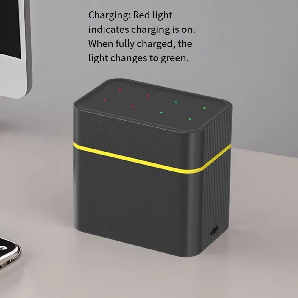 Smart Charging Eight Slot Lithium Battery Charger Box for AA Batteries