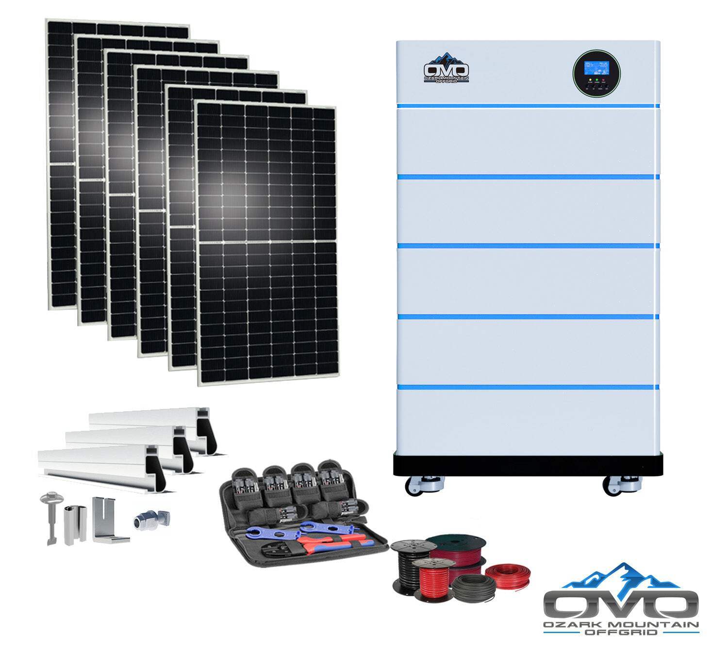 3.3KW OMO All-In-One Customizable Stacking Inverter/Battery System 5500W Inverte