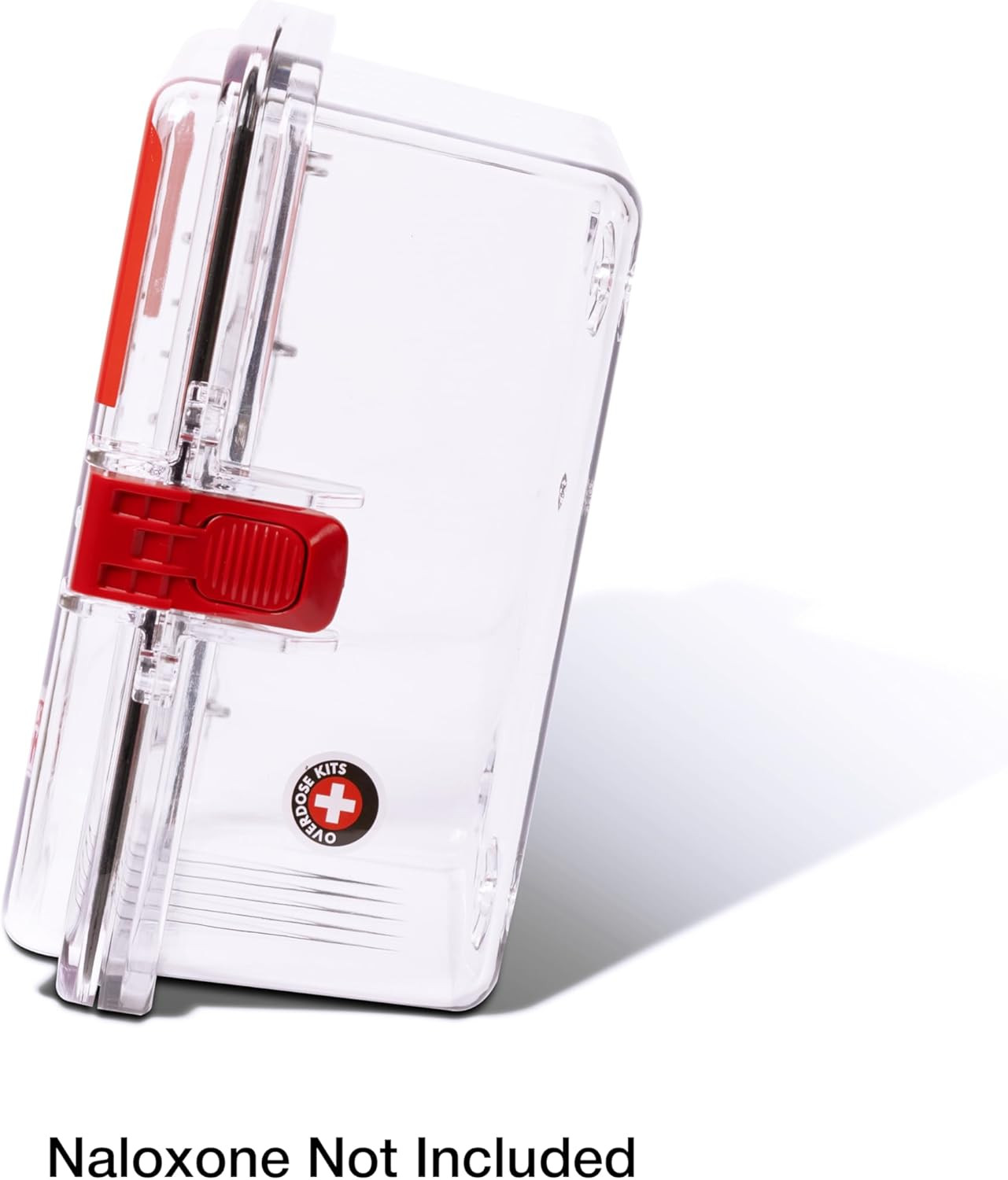 Outdoor Waterproof Naloxone Emergency Overdose Kit Cabinet – Clear Gasket-Sealed