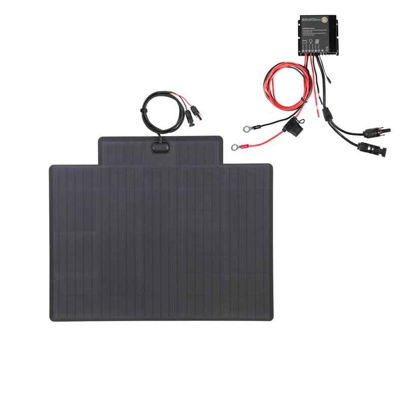 Lensun 95W Solar Panel Hood Flexible for Ford Super Duty 3rd Gen F250 F350 Best