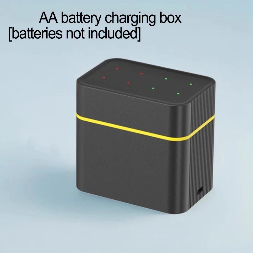 Smart Charging Eight Slot Lithium Battery Charger Box for AA Batteries