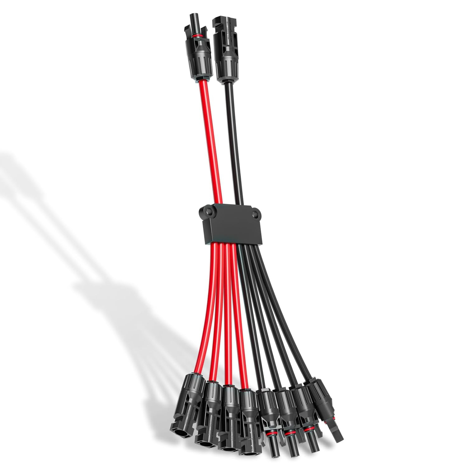 Solar Connectors Cable for 2 Solar Panels Cable Splitter 2 to 8 Y