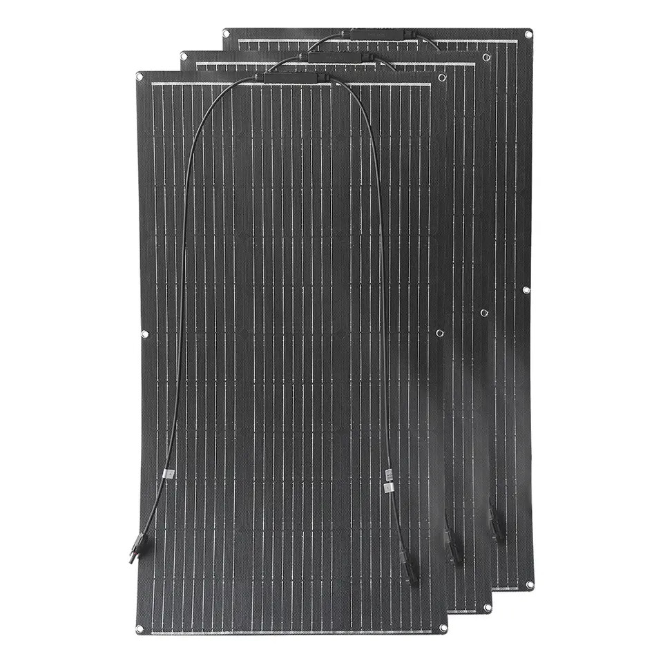 800W ETFE Flexible Mono Solar Panel 12V Power Portable for RV Camping Home Boat