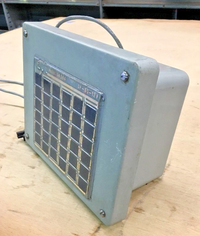12V Solar Panel With Weather Proof Box 9″ x 7″