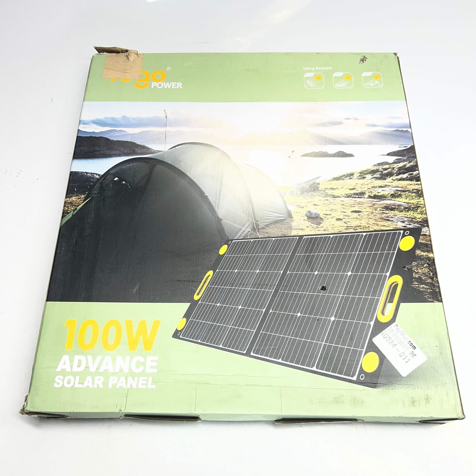 TOGO Power 100w Advance Solar Panel 21″W x 48″L Black X002INKDLJ (New Other, Dis