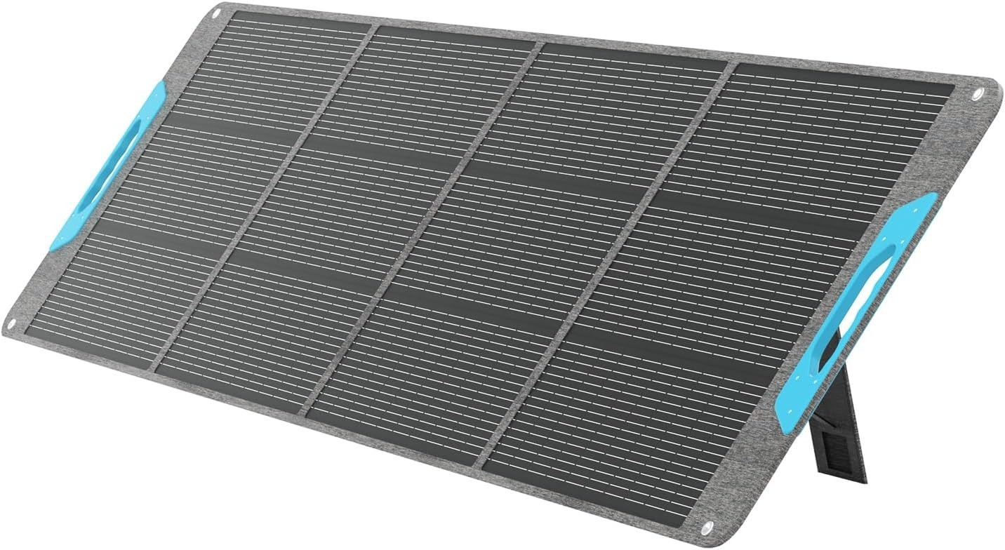 200W Solar Charger with Dual USB Ports – Ideal for Camping, RVs, and Emergencies