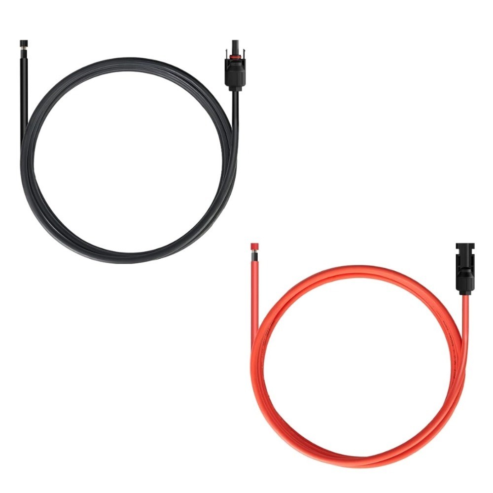 10AWG Solar Extension Cable,10 Feet, Male-Female Connectors