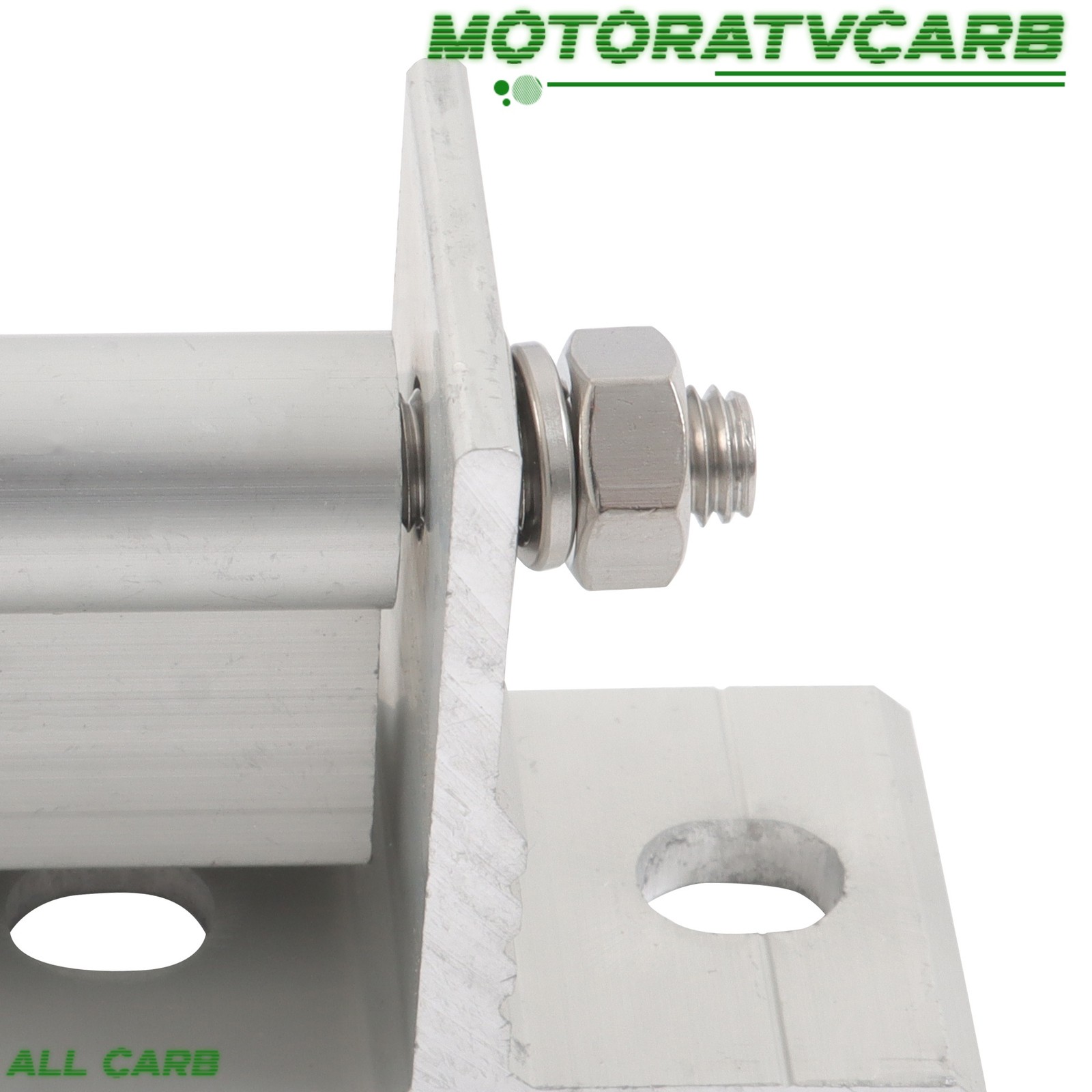 ALL-CARB 4× Adjustable Angle for Roof Install Solar Panel RV Tilt Mount Brackets