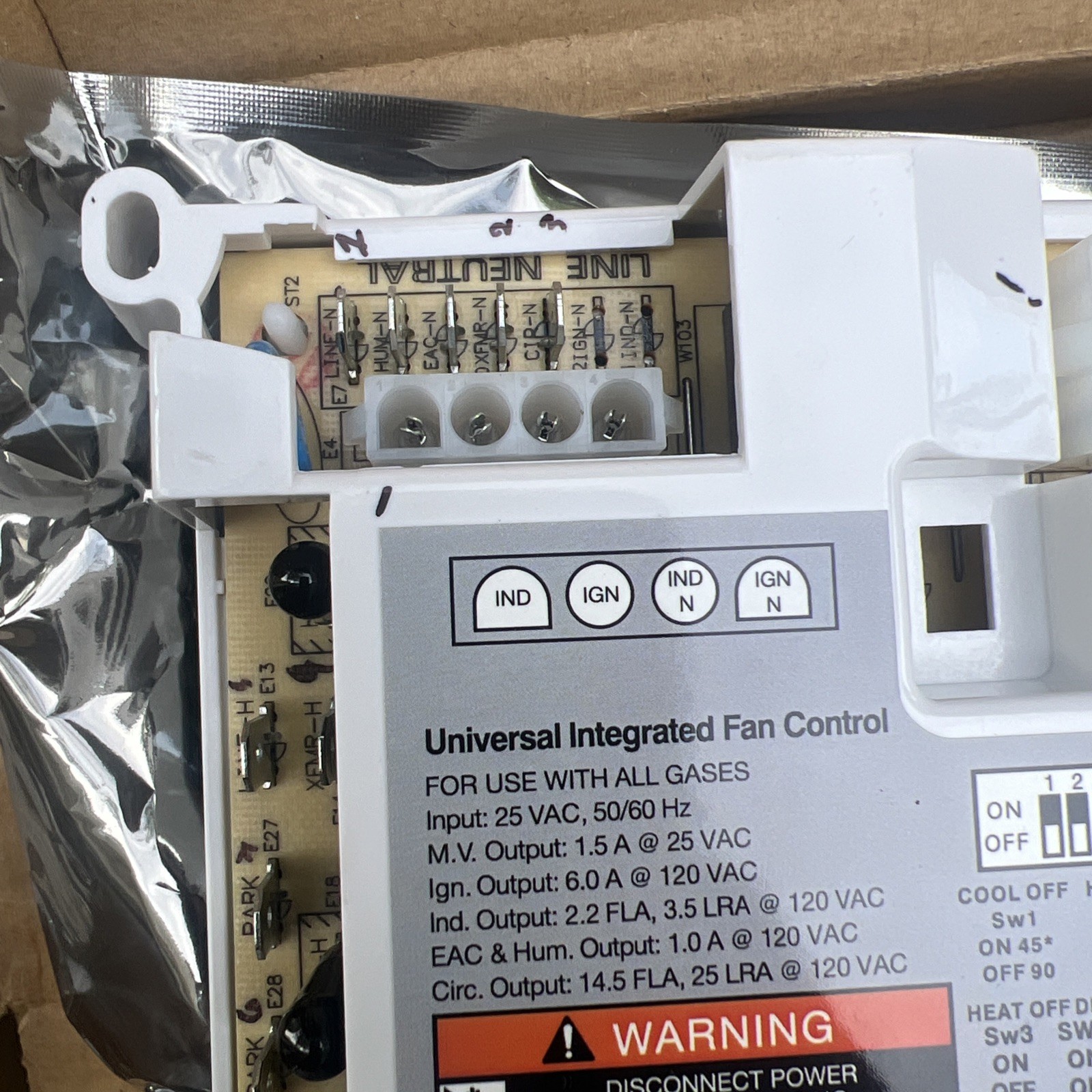 50A50-474 Universal Furnace Control Circuit Board Replacement for White Rodgers