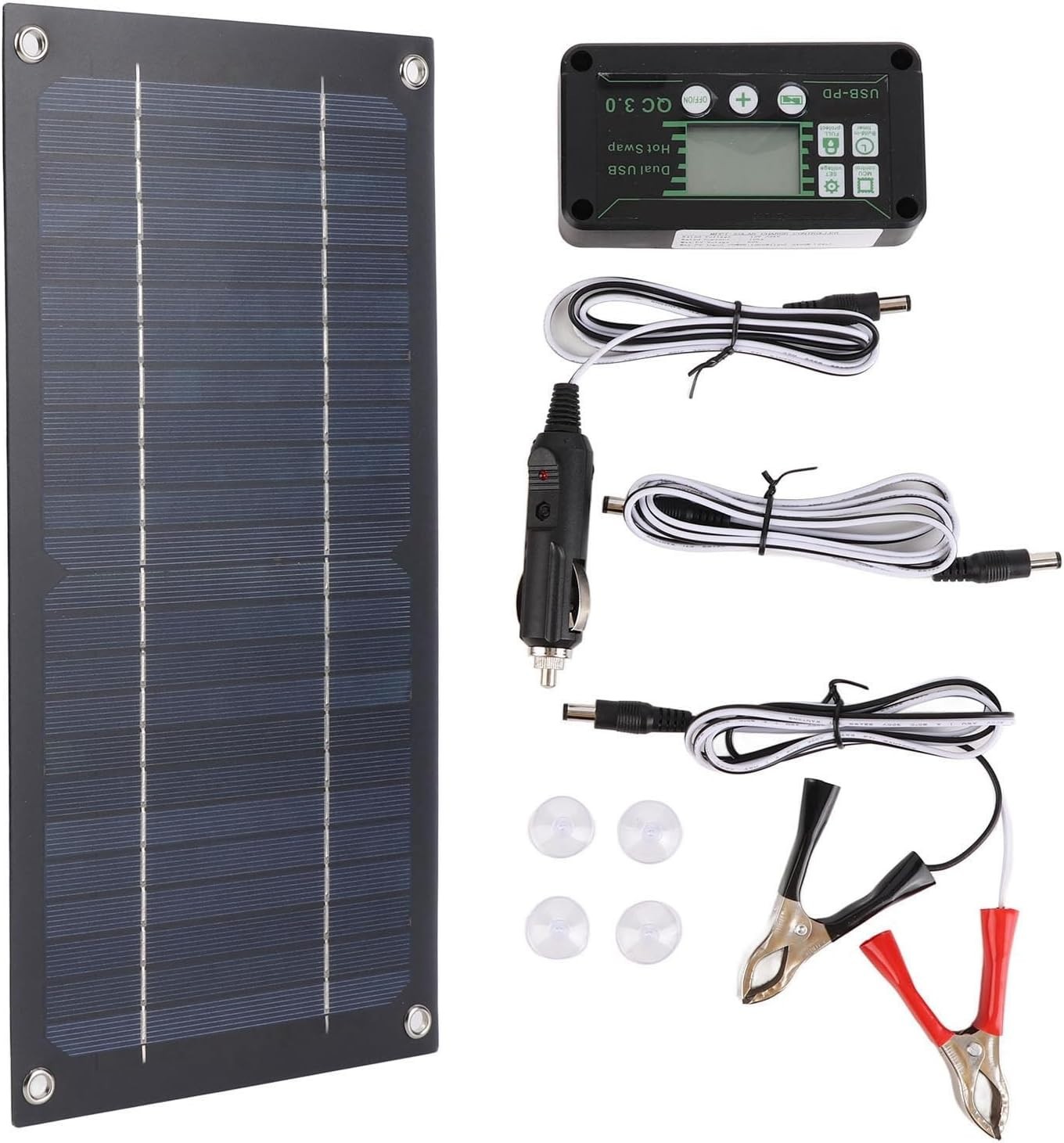 High-Efficiency 600W Solar Panel Charger with 100A Controller for Adventure