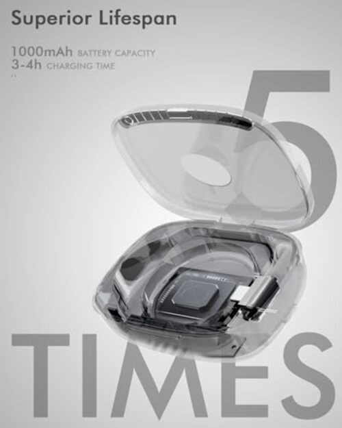 Updated Charging Case Compatible with Oura Ring 4 & 3 Charger, Ring4/3 Blue