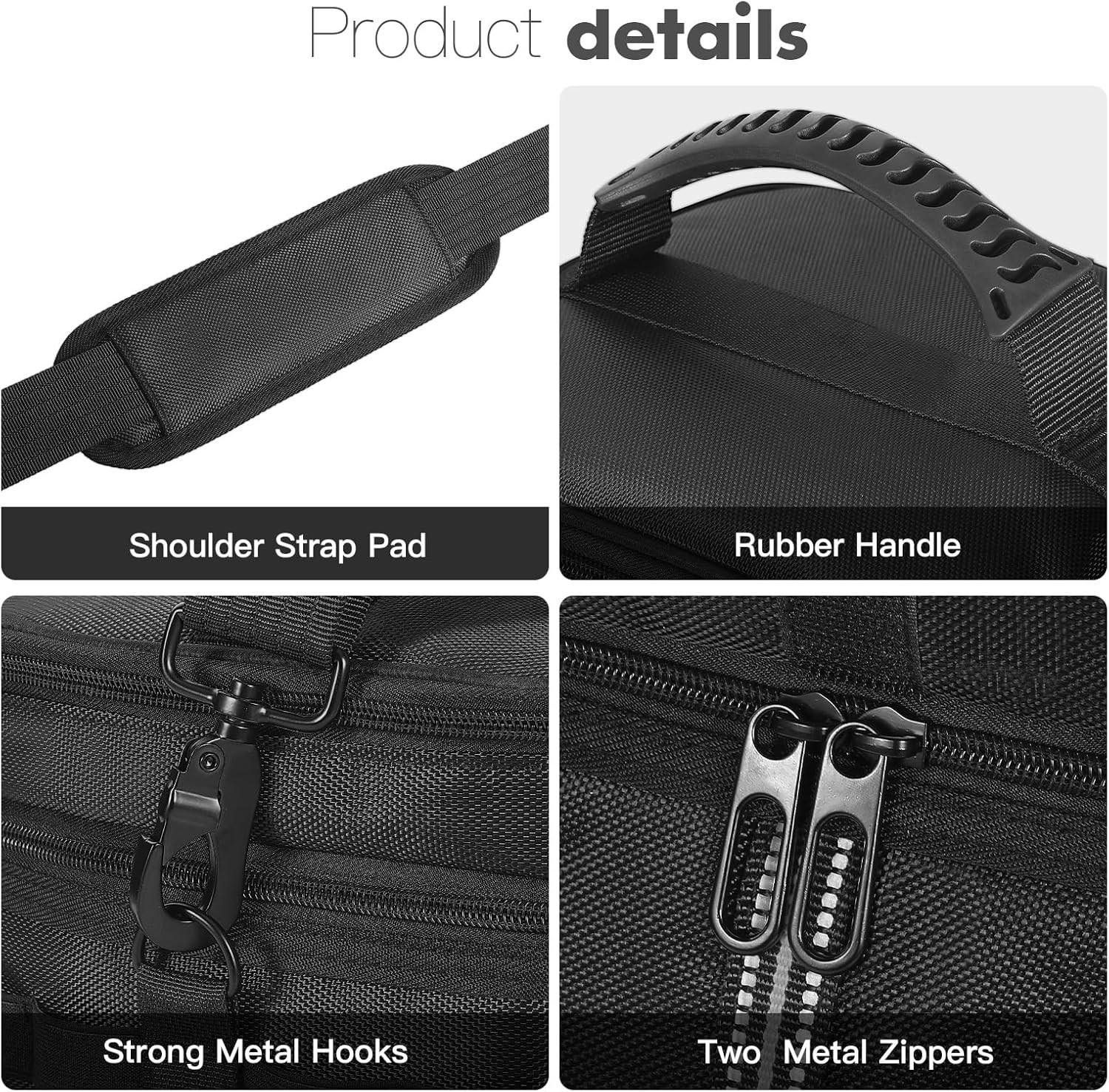 Adjustable Shoulder Strap Carry Bag for EcoFlow RIVER 2 – Multi-Purpose Storage