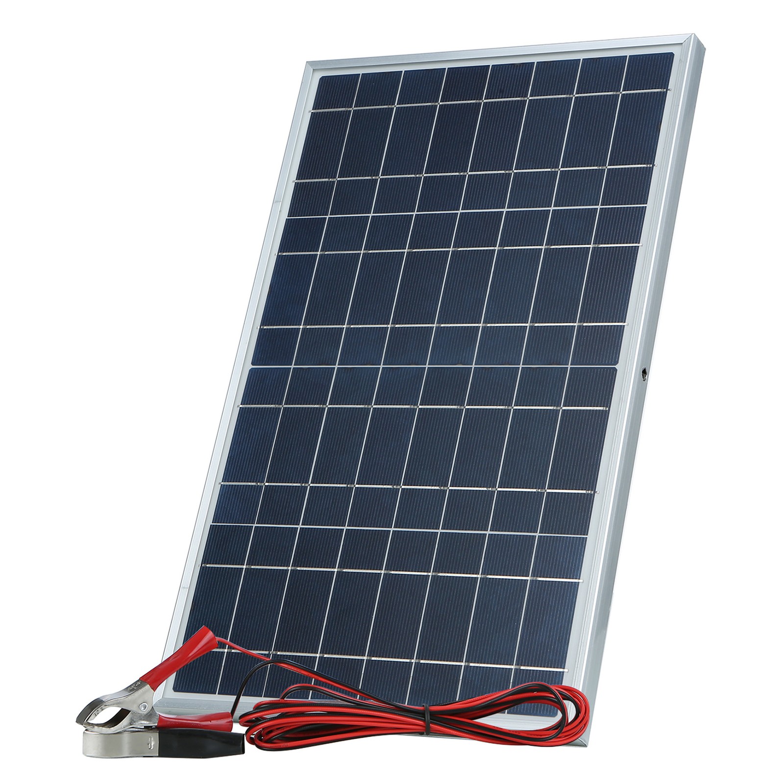10W Solar Panel 12V Trickle Charger Battery Charger Kit Maintainer Boat Car RV