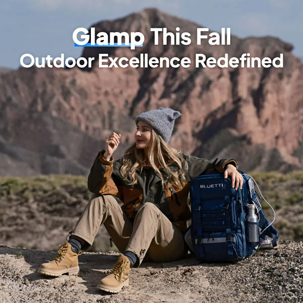 BLUETTI Handsfree 2 Backpack Power Station 700W 512Wh for Climbing/Photography