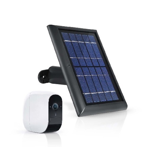 Solar Power Panel for Eufy Cam E Weatherproof Outdoor Camera (1 Pack)