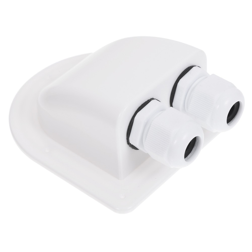 Dual Cable Entry Box Abs Wire Gland Pass Through