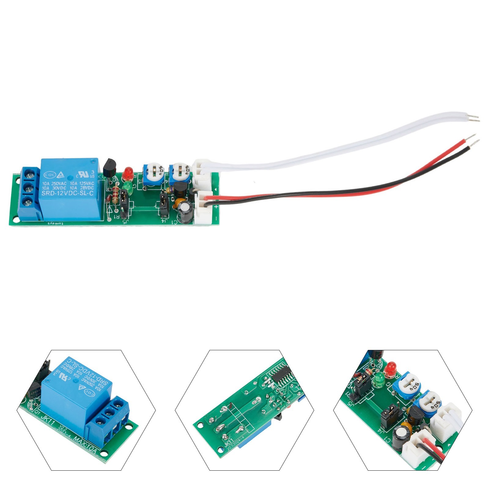 MCU Based Multifunctional Relay Module for Reliable | DC 5V/ 12V/ 24V