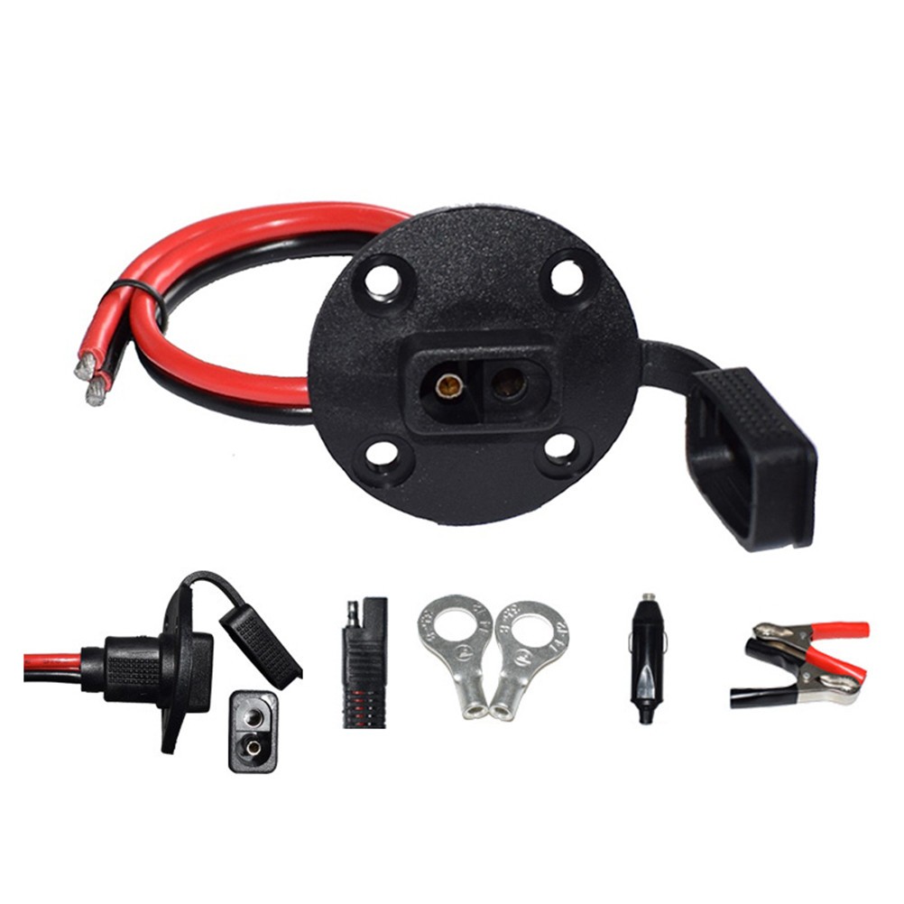 1 Pack Reusable Motorcycle Circuit Cable with Hard Mount Eyelets and Tin Coating
