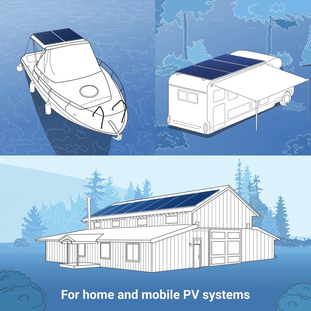 455W (108 Cells) Black Canadian Solar Panel 1 CS6.1-54TM-455-H High Efficiency