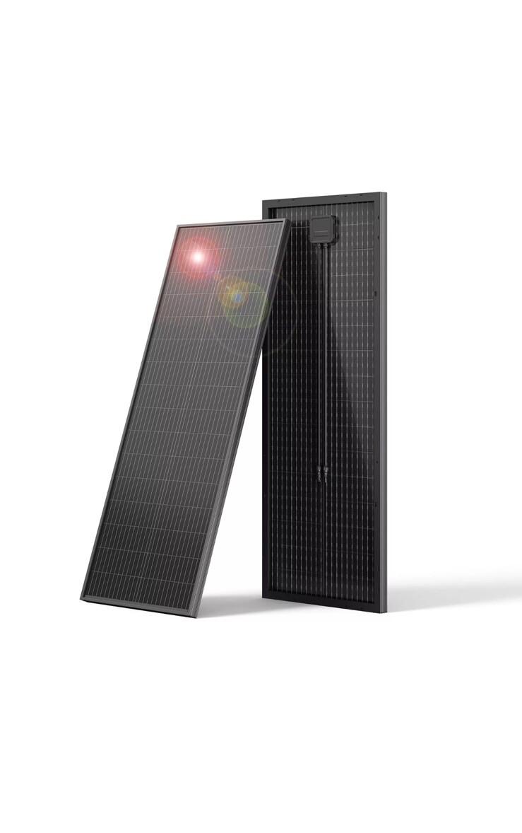 Bifacial 100 Watt , 12V 100W Monocrystalline Panel High Efficiency Module Mon…