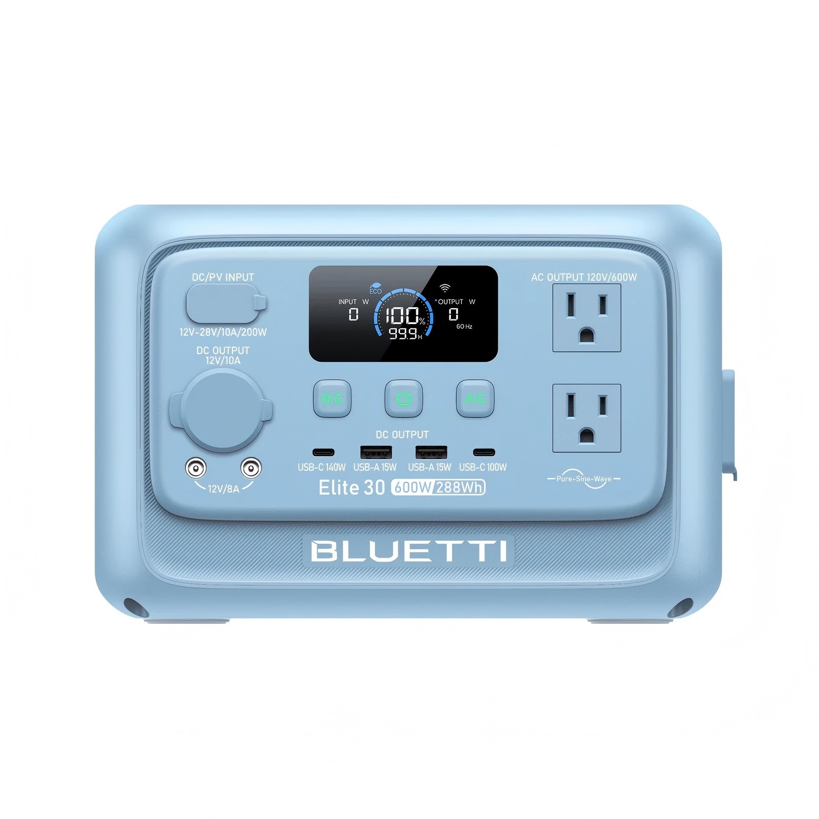 BLUETTI Elite 30 V2 288Wh Portable Power Station for Camping Refurbished
