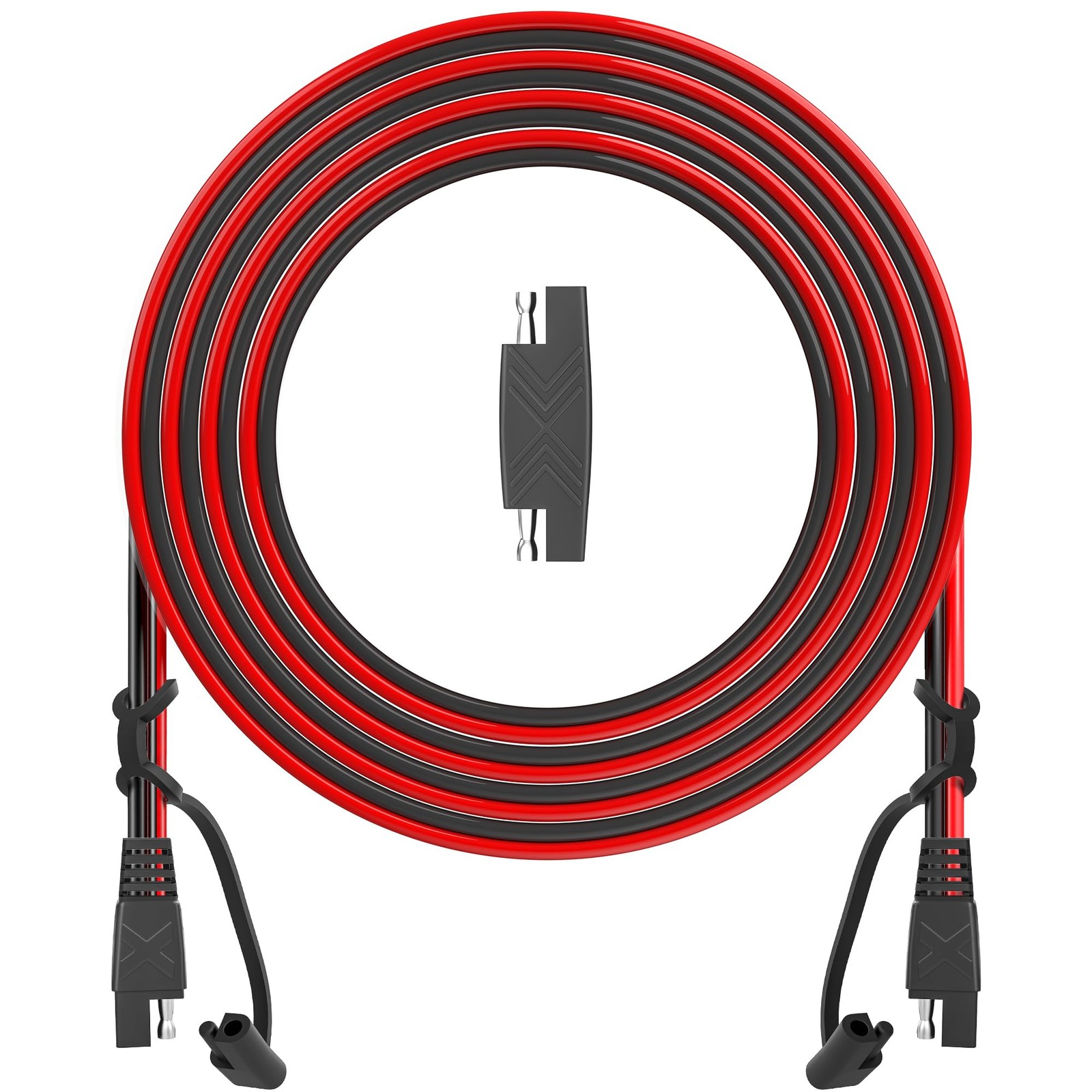 OYMSAE 15ft SAE Connector, Solar Panel Extension Cable, Quick Disconnect Wire…