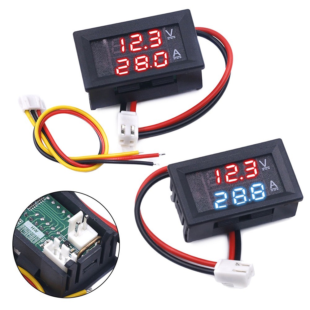 Current Meter Panel Dual Display Digital Home Improvement 2 IN 1 Black