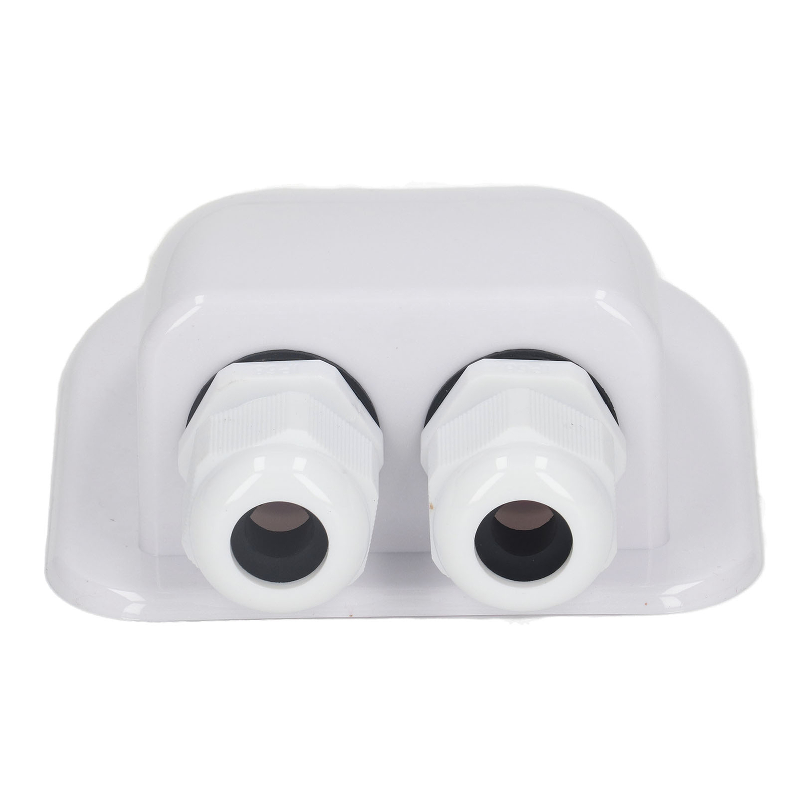 (White)Cable Junction Box Solar Entry Housing UV Resistance Wide Application