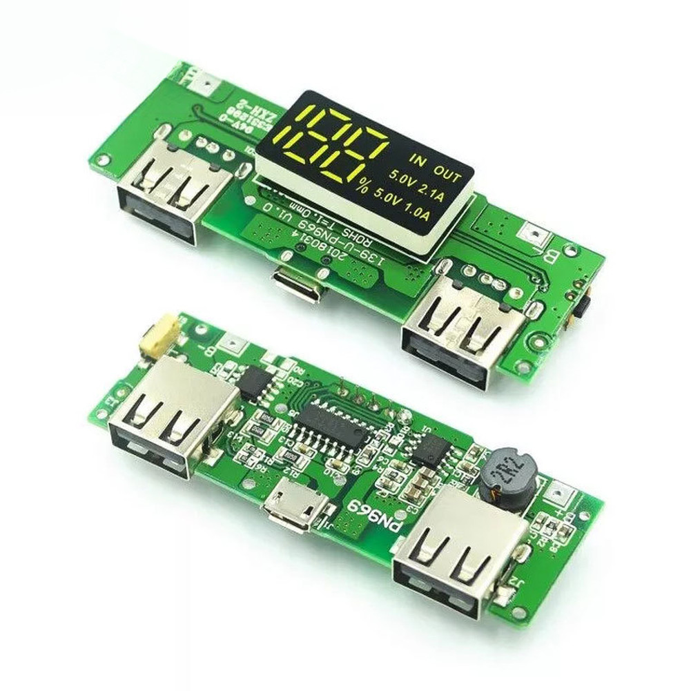 Battery Management Travel Power Backup Power Bank Module 5V Total Output