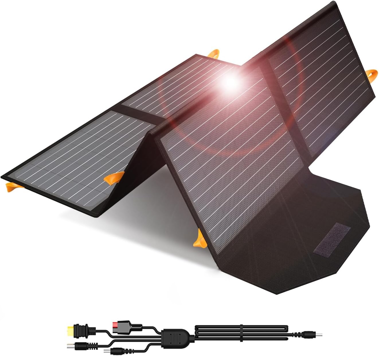 Portable Solar Generator Charger 60W Foldable IP65