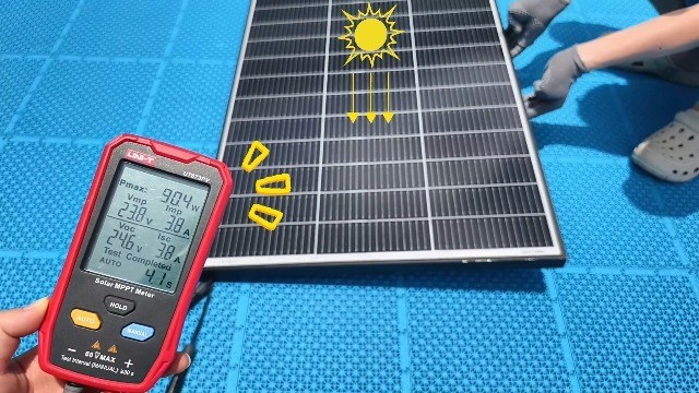 100W Monocrystalline Solar Panel – 25% Efficiency, Compact for RV, Van, Marine,