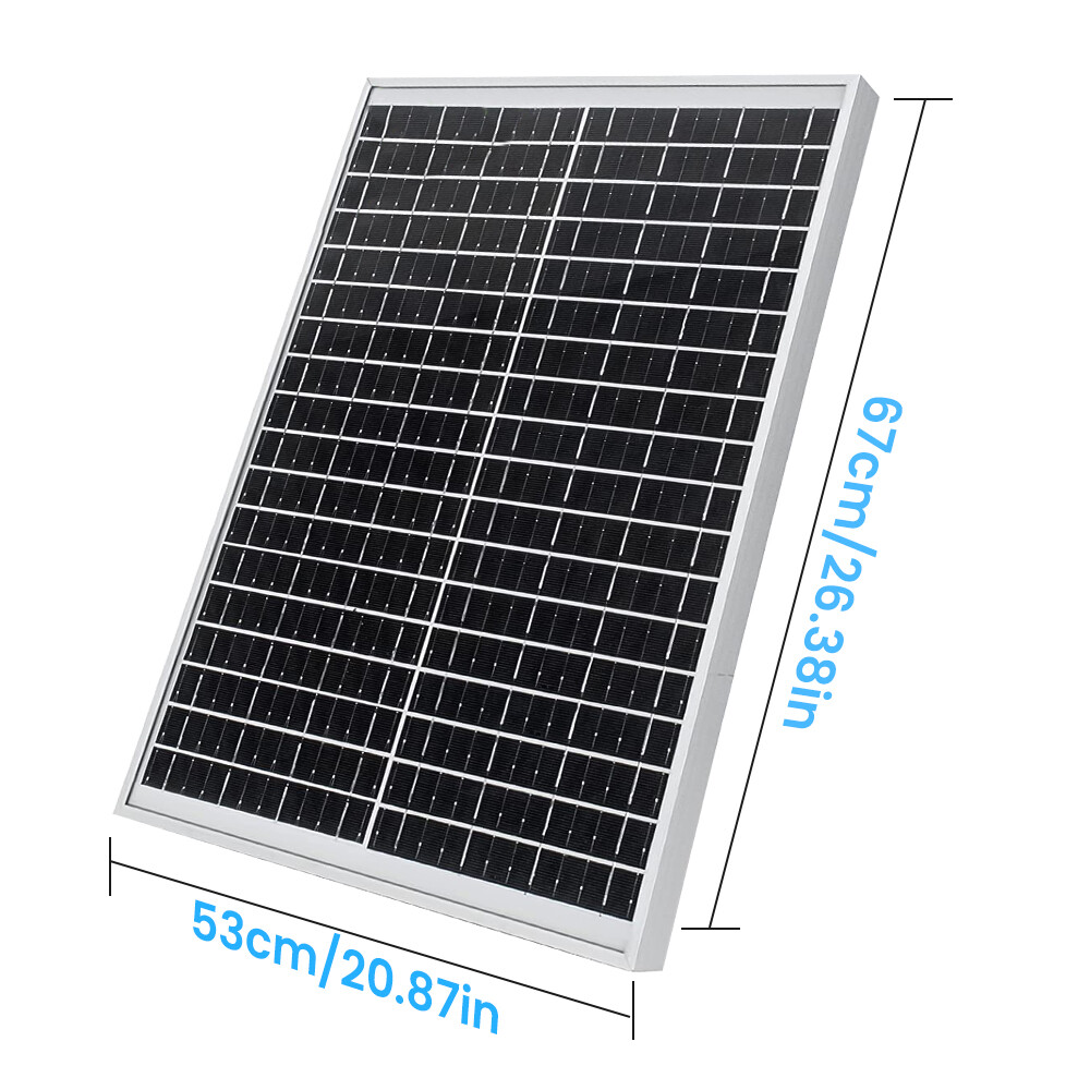 800W Watt Mono Solar Panel 12V Battery Charger Home Boat RV Camp Off-Grid Power