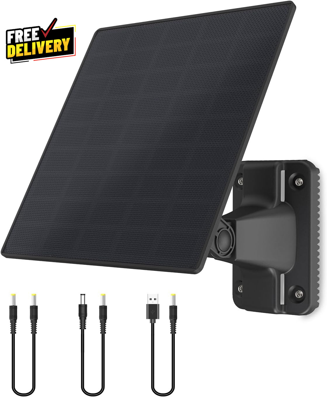 Trail Camera Solar Panel 5000Mah Built-In Battery 12V/1A & 6V/1.5A Output IP66