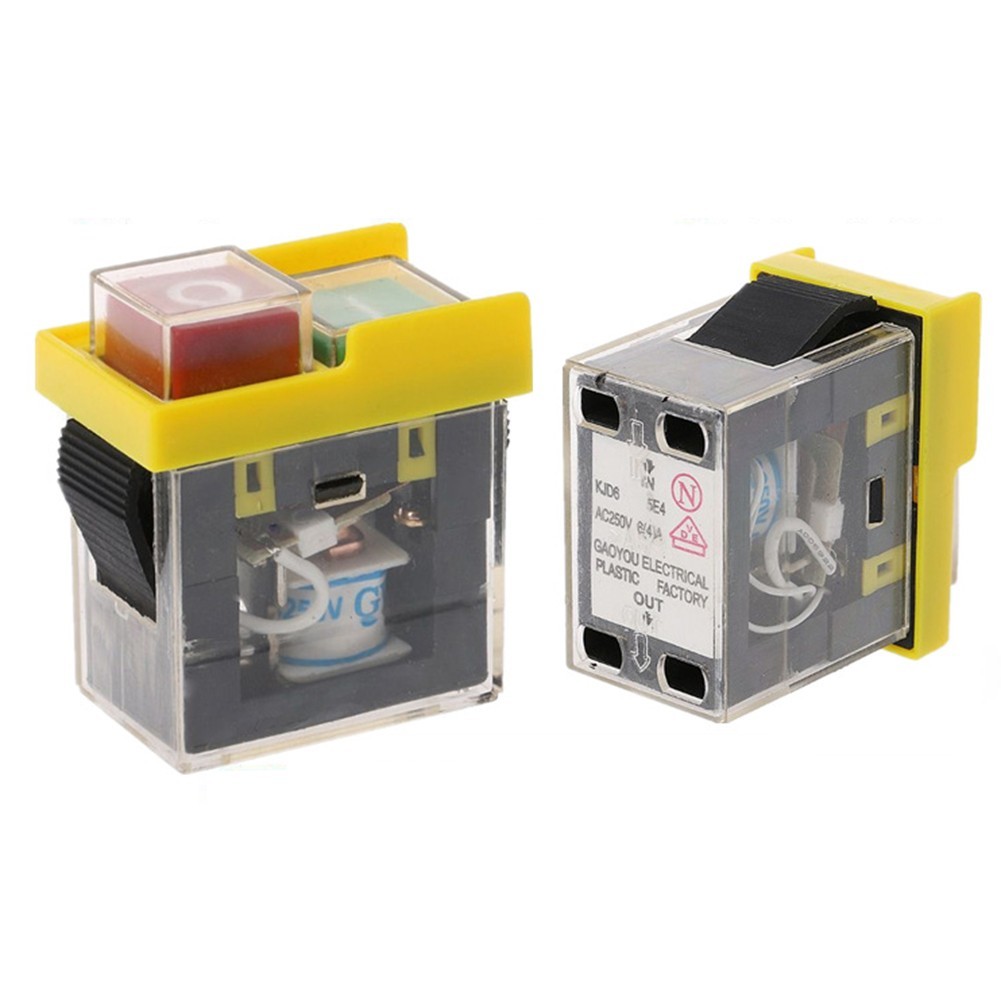 KJD Waterproof Start Button Manual Measurement Product Name Rated Current A