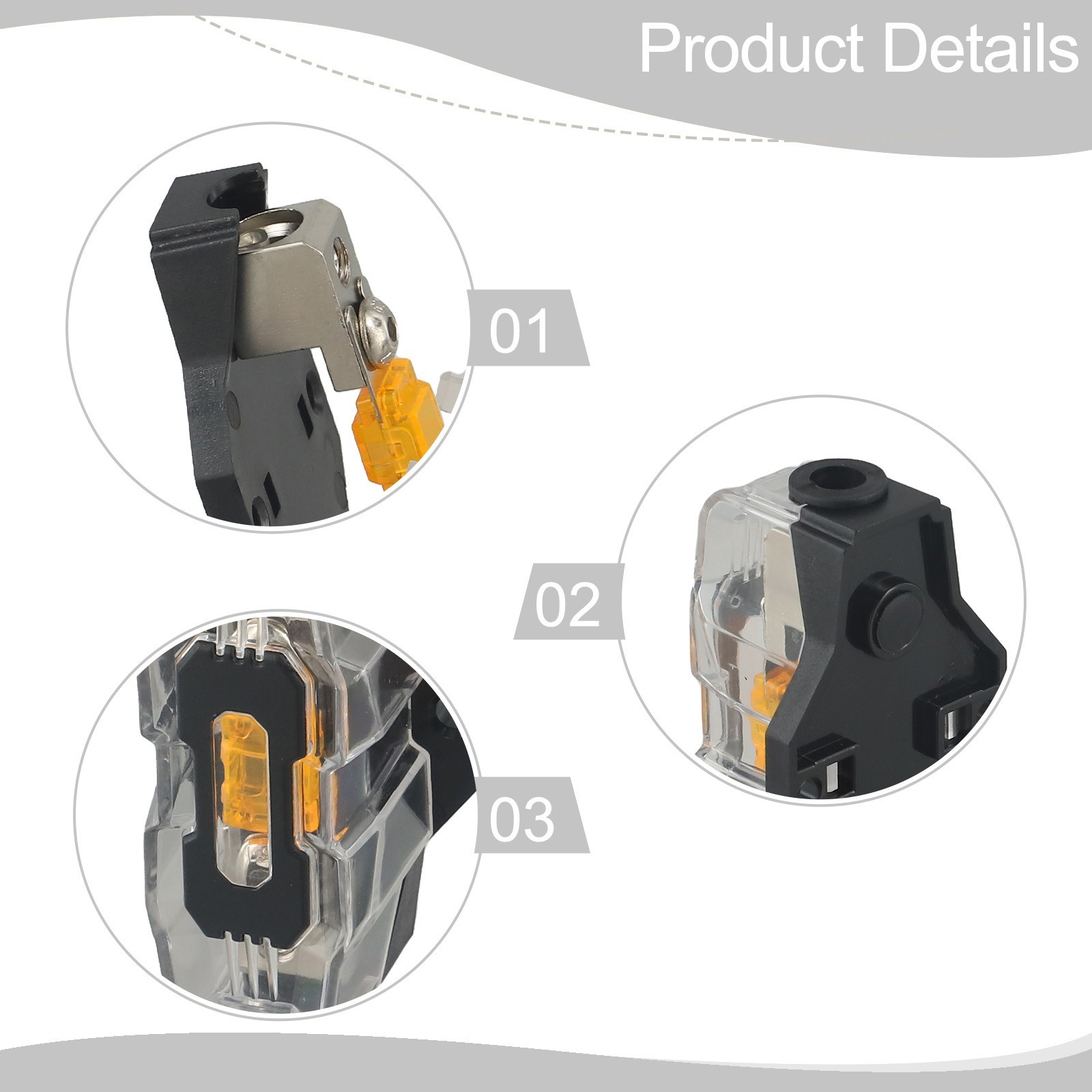 Premium Fused Distribution Block 3X60A/3X80A/3X100A Fuses 3 X 0/2/4 Gauge In