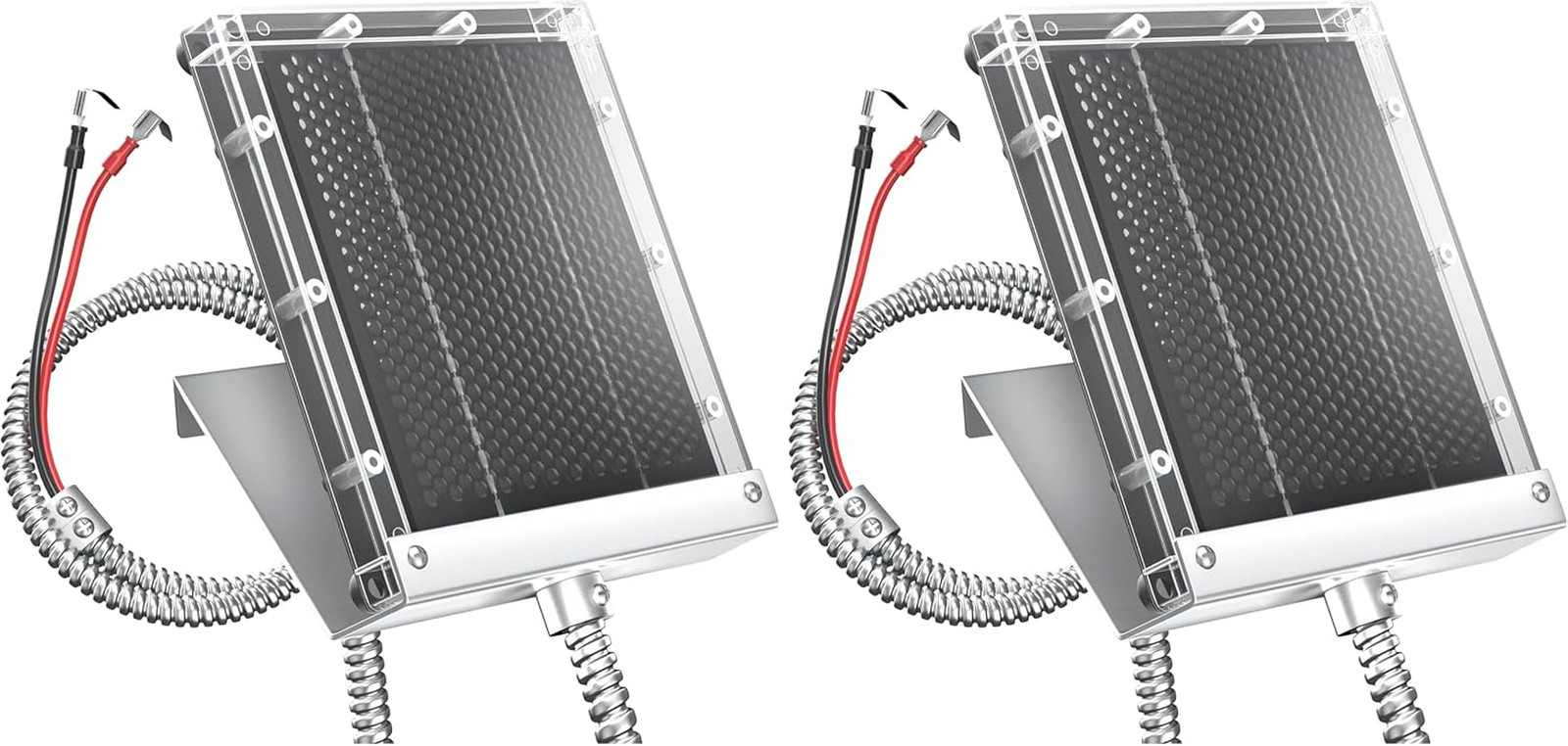 POWOXI 6V Solar Panel for Deer Feeder: 1.5W Waterproof Solar Battery Charger