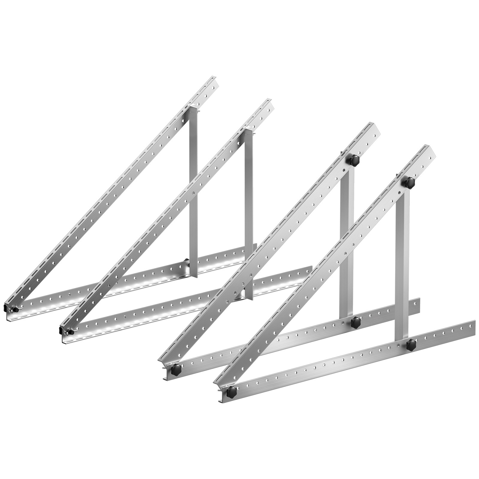 VEVOR 45-Inch Solar Panel Mount Brackets 0 – 90° Adjustable Tilt Brackets 2-Set