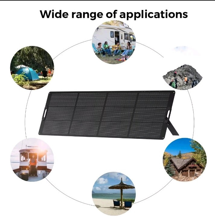 OUPES 240w Solar Panel RV Solar Generator Portable Foldable DC7909/MC4 Output