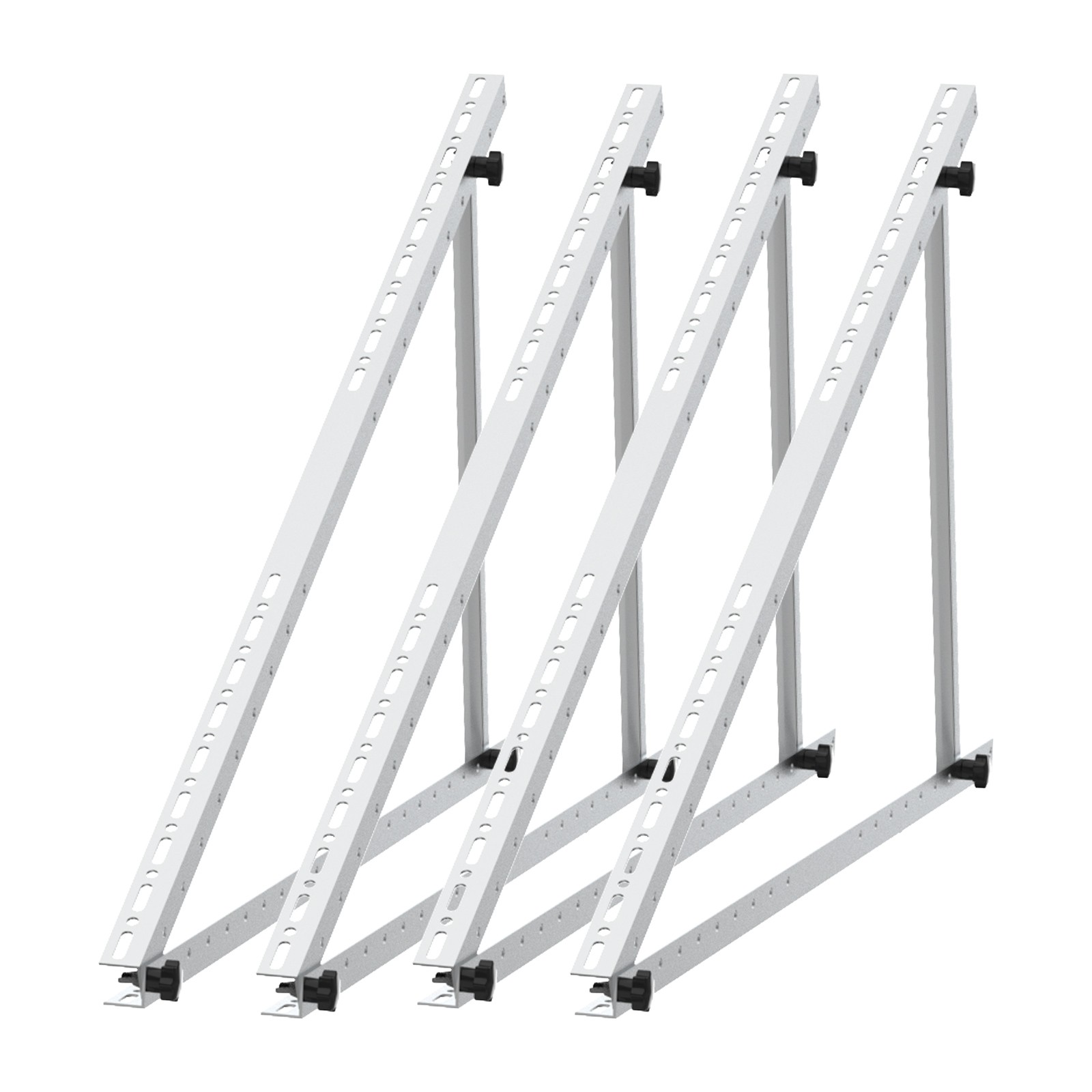 PV Brackets Adjustable Solar Panel Tilt Mount for Any Flat Surface RV Roof Boat